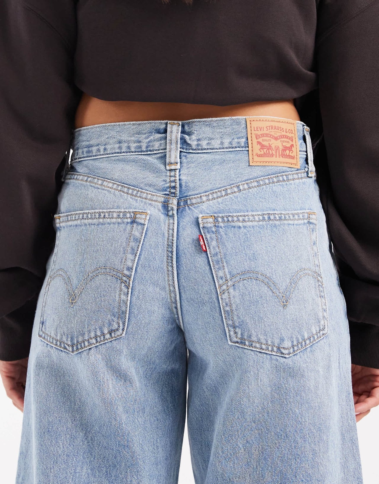 Levi's '94 baggy wide leg jeans in light blue wash - ASOS Sample Sale EU Store