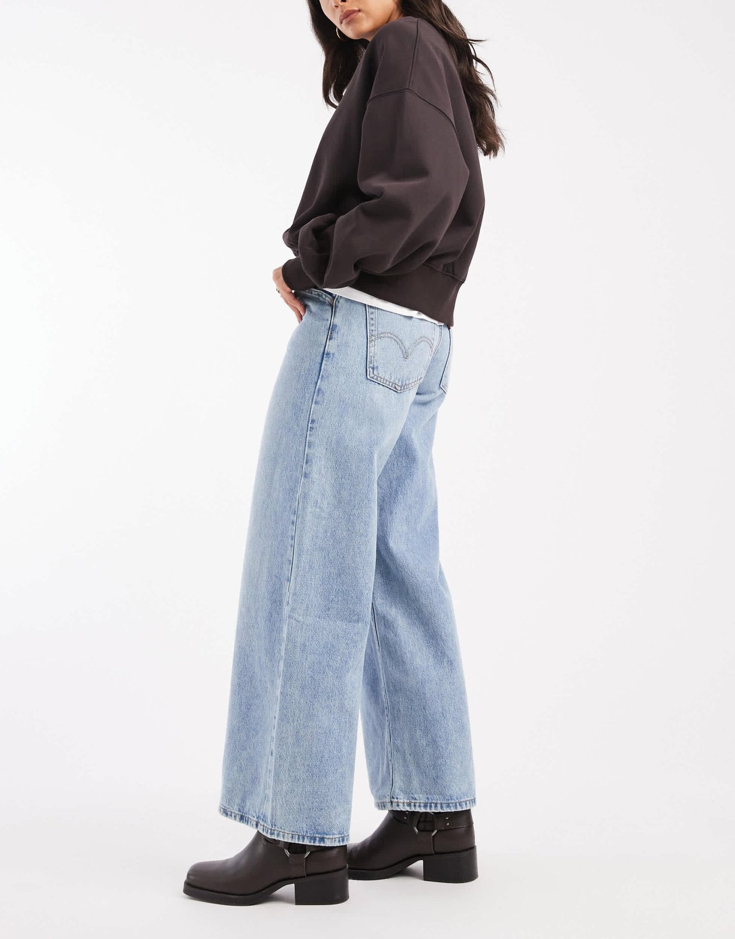 Levi's '94 baggy wide leg jeans in light blue wash - ASOS Sample Sale EU Store