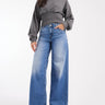 Levi's '94 baggy wide leg jeans in mid blue