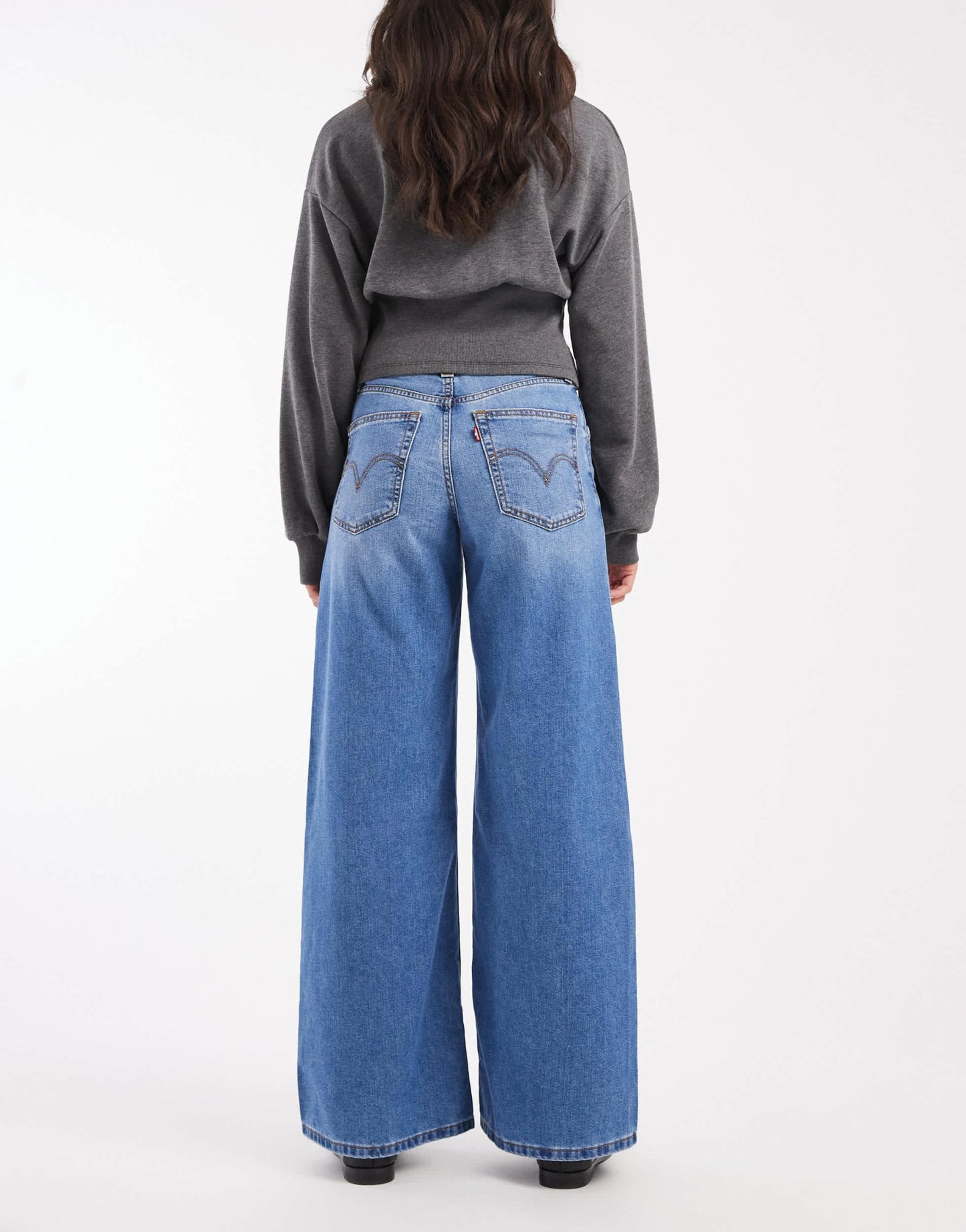 Levi's '94 baggy wide leg jeans in mid blue - ASOS Sample Sale EU Store