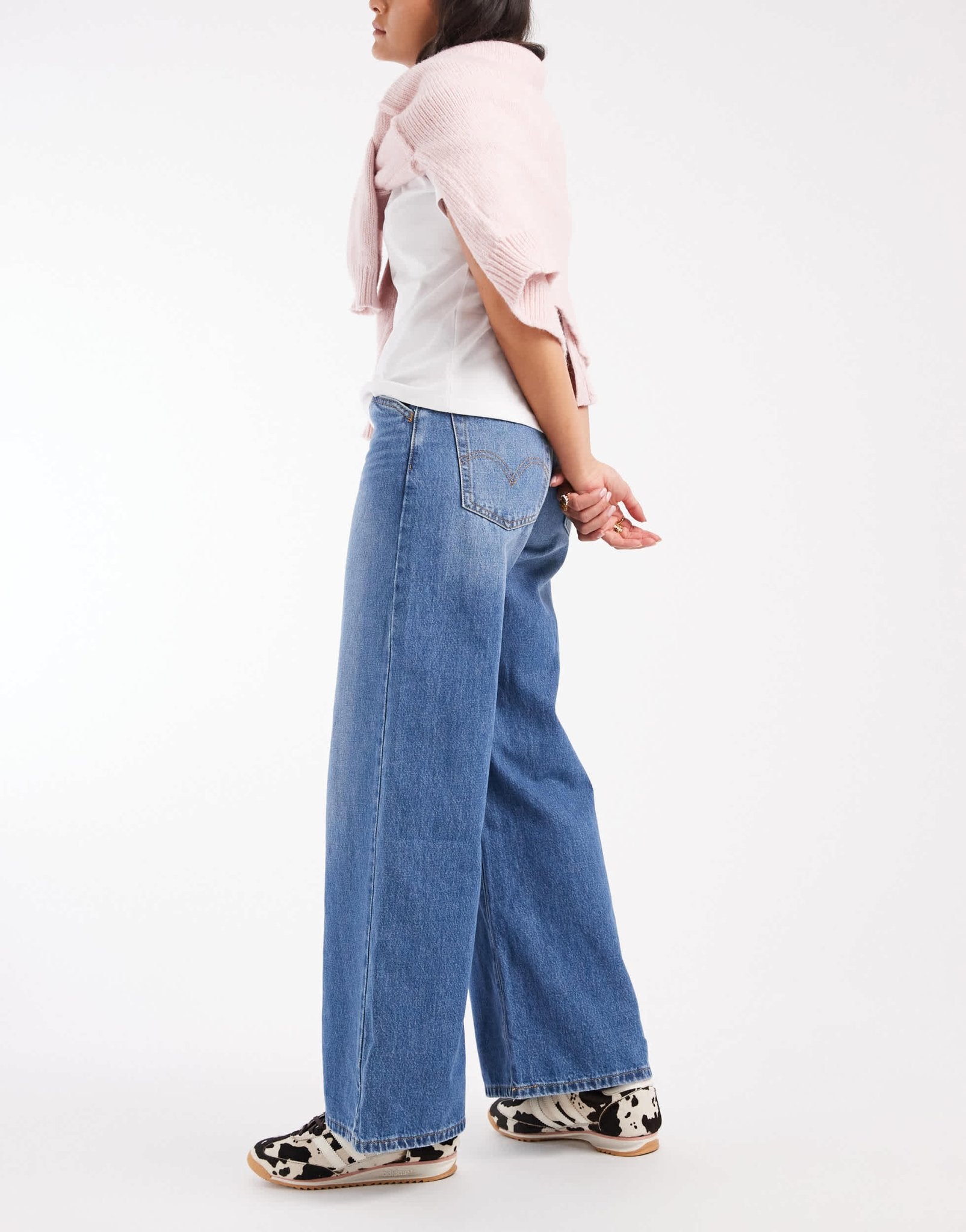 Levi's '94 baggy wide leg jeans in mid blue wash - ASOS Sample Sale EU Store