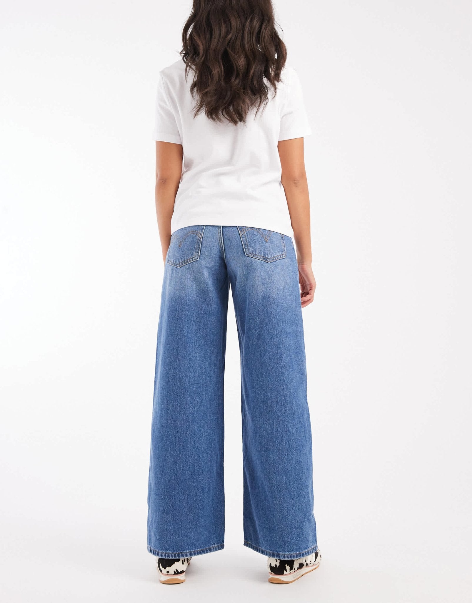 Levi's '94 baggy wide leg jeans in mid blue wash - ASOS Sample Sale EU Store