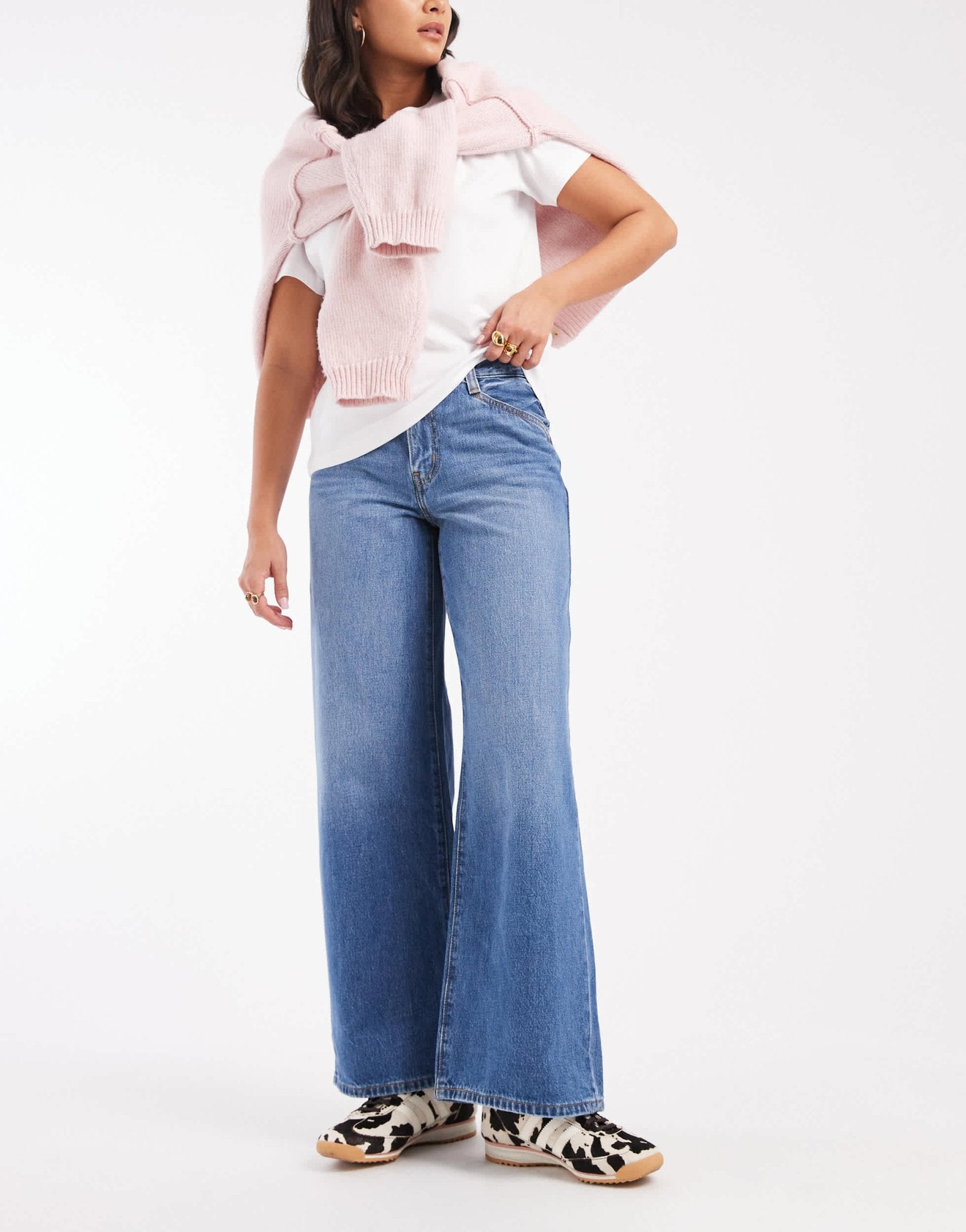 Levi's '94 baggy wide leg jeans in mid blue wash - ASOS Sample Sale EU Store