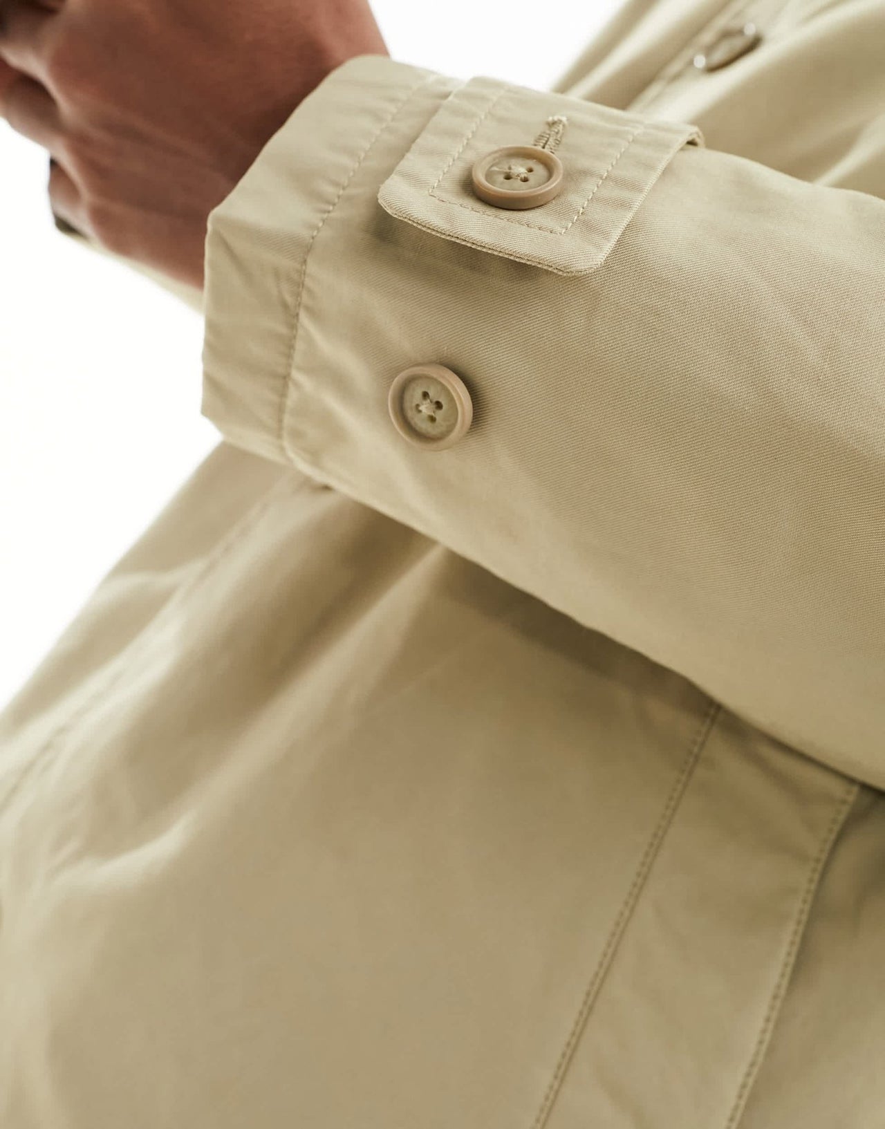 Levi's Alma filled trench coat in tan - ASOS Sample Sale EU Store
