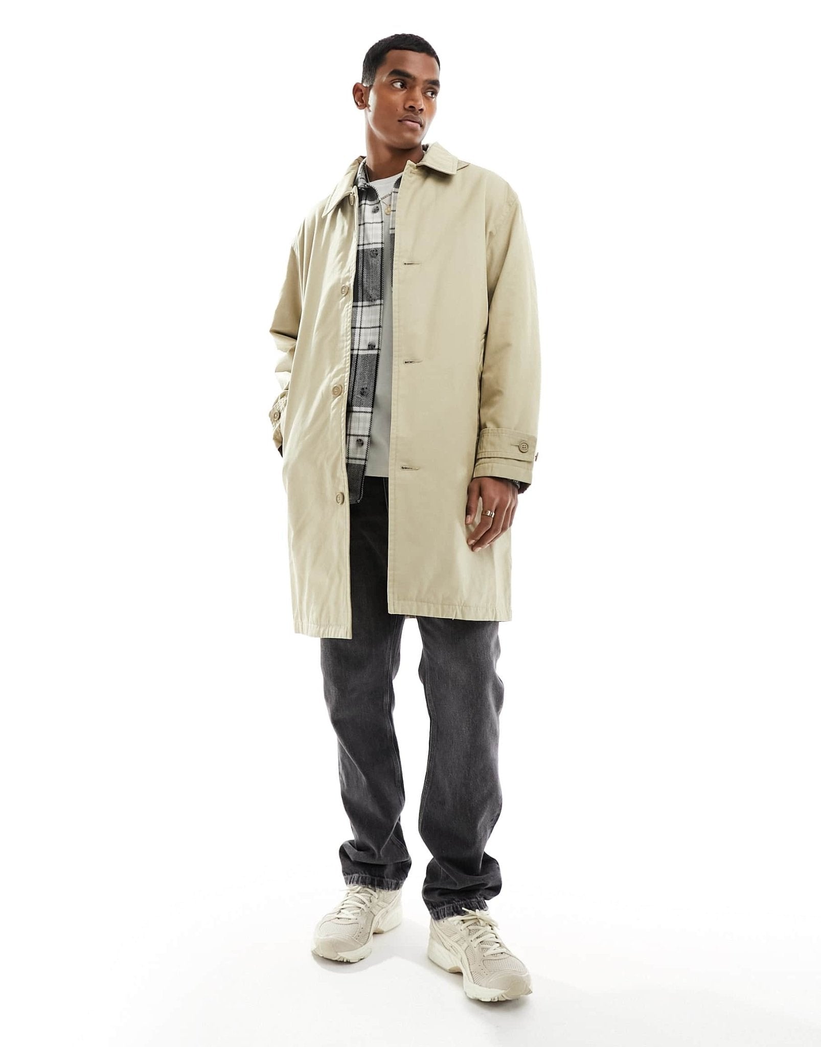 Levi's Alma filled trench coat in tan - ASOS Sample Sale EU Store