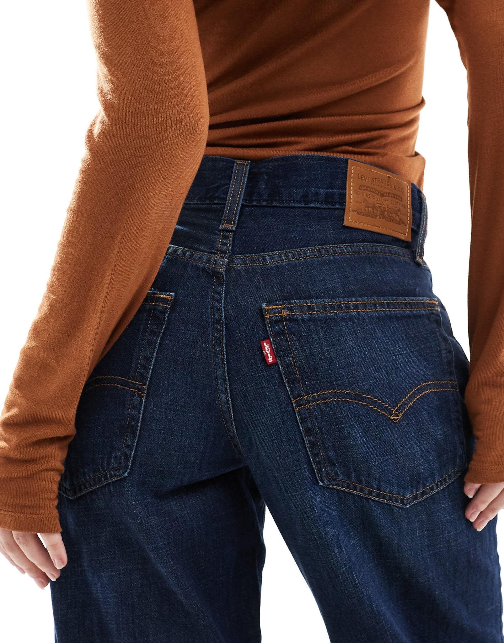 Levi's baggy dad jeans in dark blue - ASOS Sample Sale EU Store