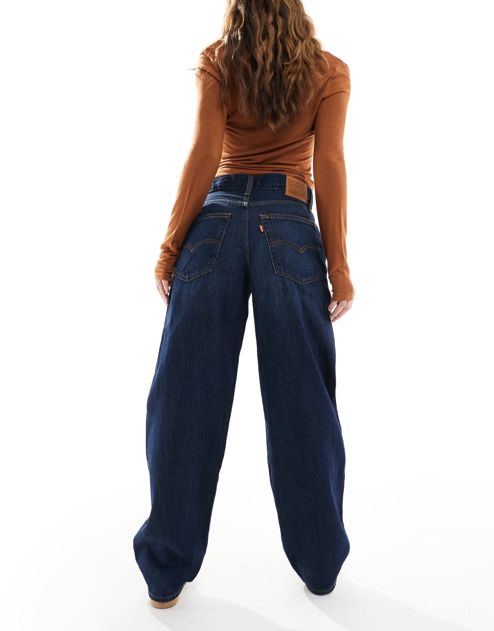 Levi's baggy dad jeans in dark blue - ASOS Sample Sale EU Store