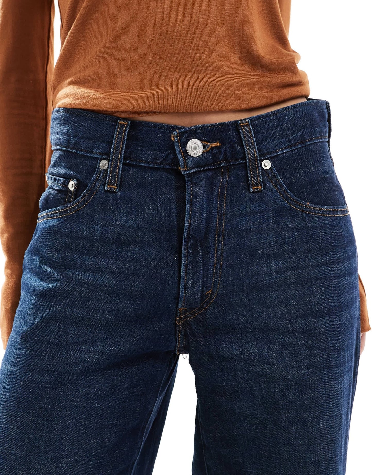 Levi's baggy dad jeans in dark blue - ASOS Sample Sale EU Store