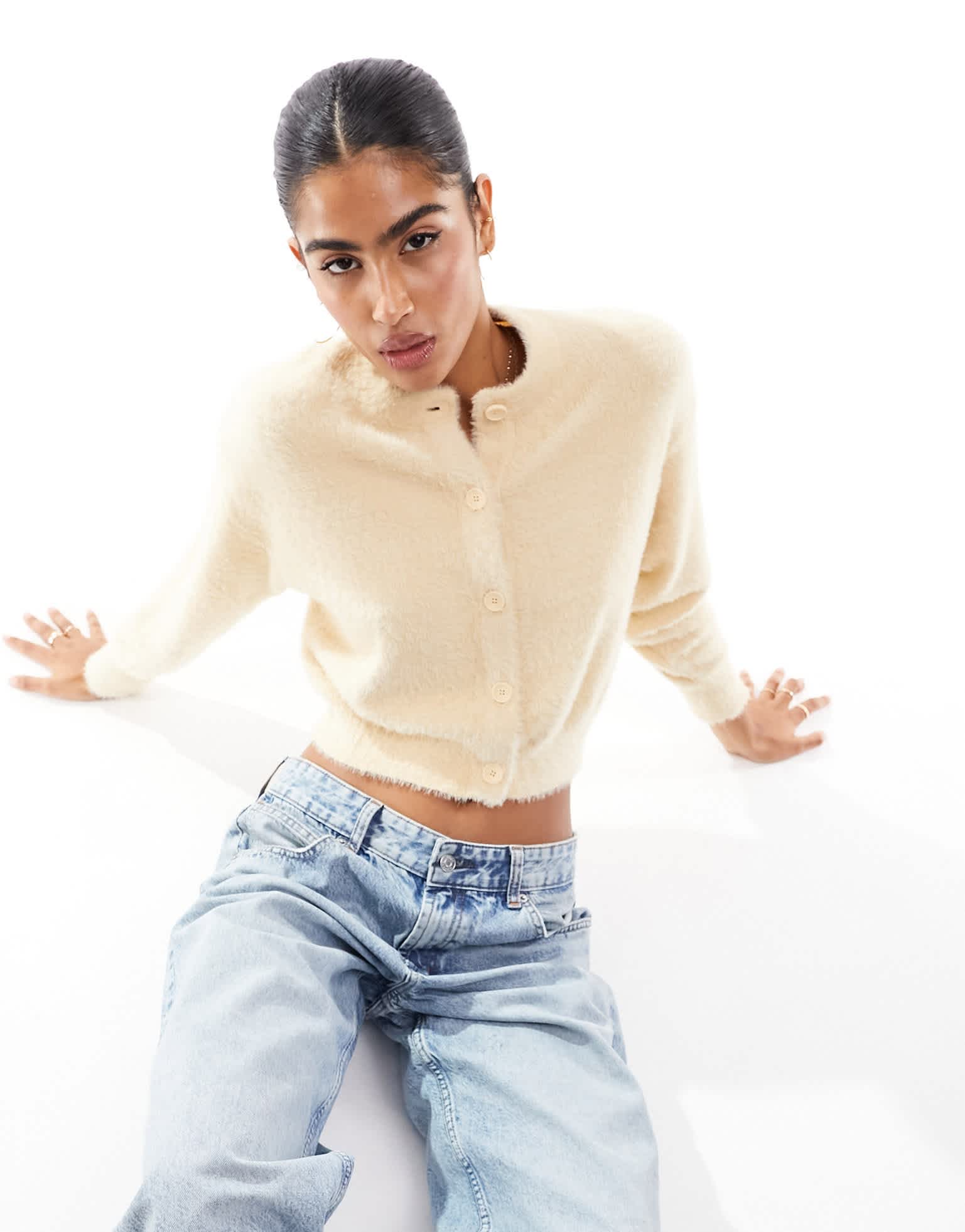 Levi's cardigan in beige - ASOS Sample Sale EU Store