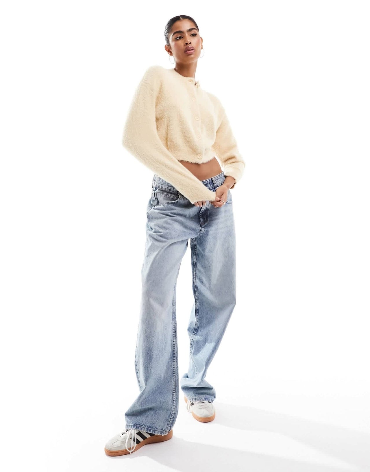 Levi's cardigan in beige - ASOS Sample Sale EU Store