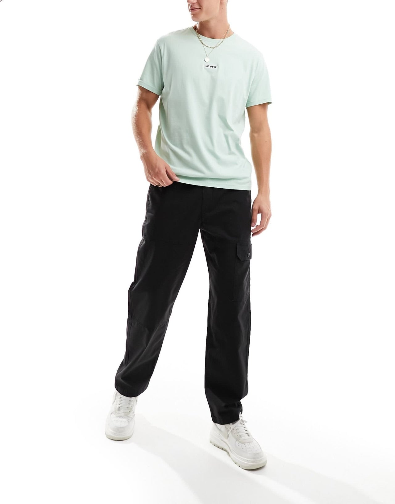 Levi's cargo trousers with pockets in black - ASOS Sample Sale EU Store