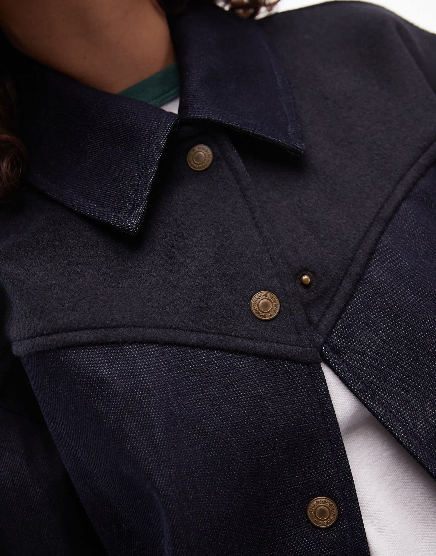 Levi's denim varsity jacket in dark wash blue - ASOS Sample Sale EU Store