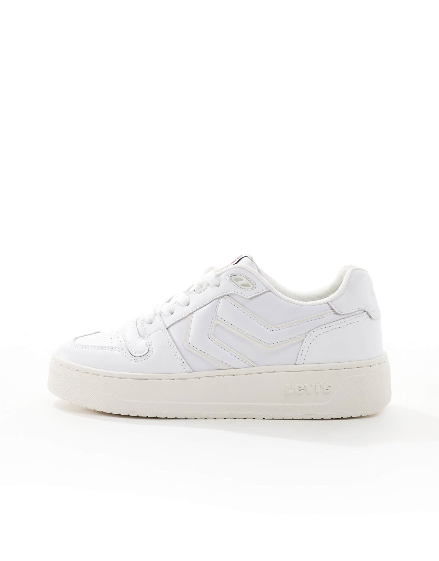 Levi's Glide L chunky trainers with patch logo in white - ASOS Sample Sale EU Store
