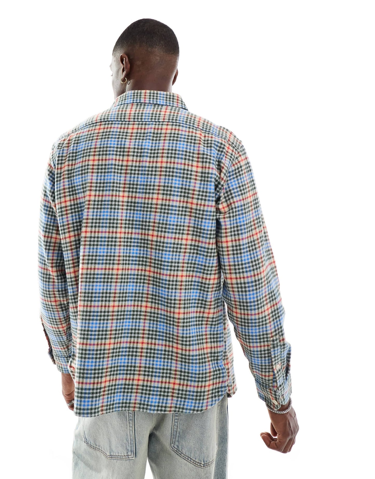 Levi's Jackson check flannel worker shirt in multi - ASOS Sample Sale EU Store