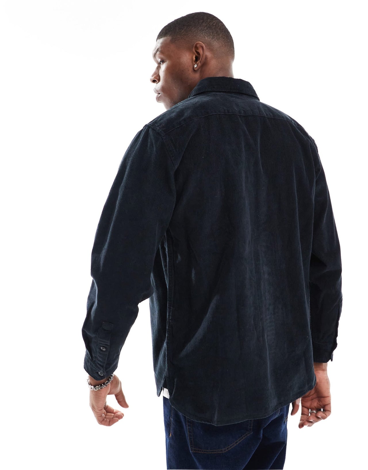 Levi's Jackson cord worker shirt in black - ASOS Sample Sale EU Store