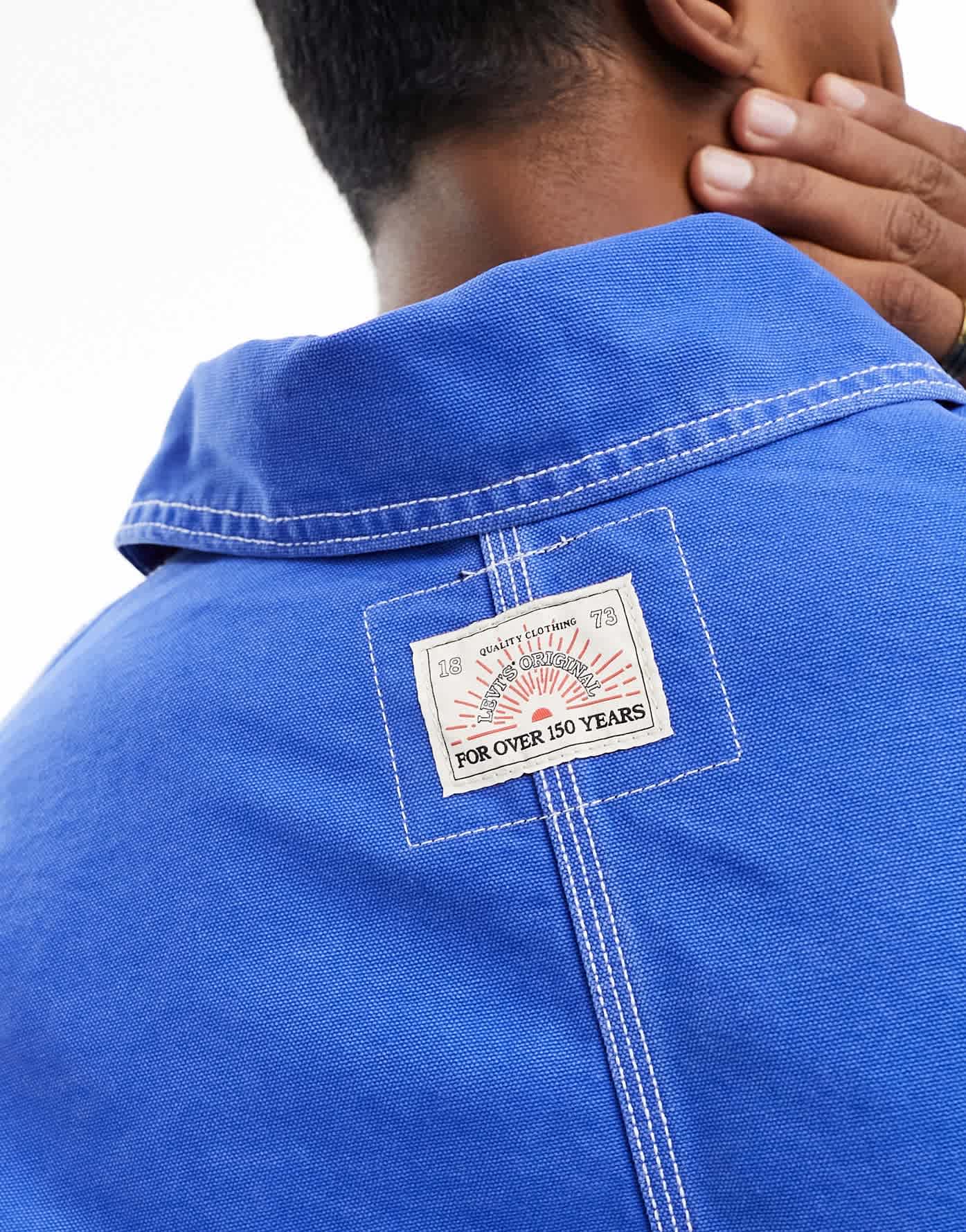 Levi's lightweight jacket in blue with pockets - ASOS Sample Sale EU Store