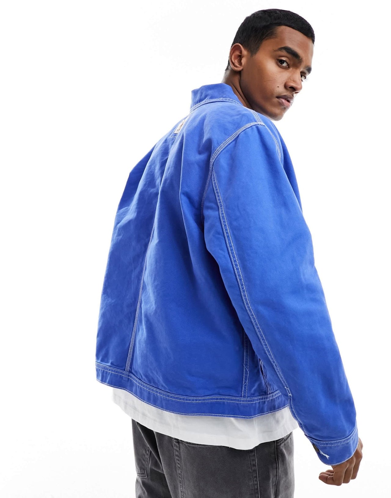 Levi's lightweight jacket in blue with pockets - ASOS Sample Sale EU Store