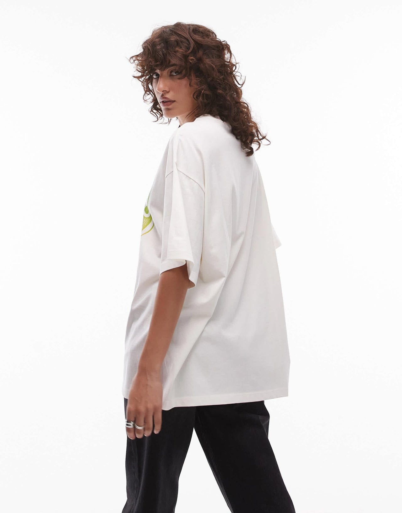 Levi's oversized t-shirt with love print in white - ASOS Sample Sale EU Store
