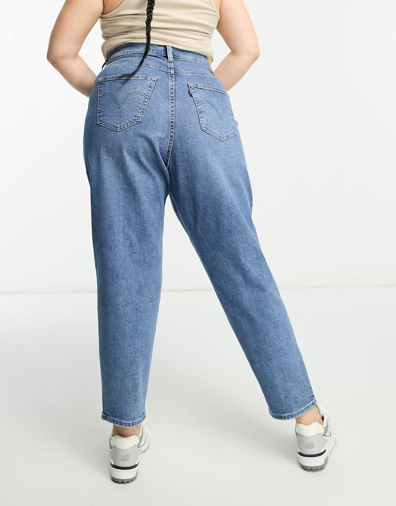 Levi's Plus 80's mom jeans in dark blue - ASOS Sample Sale EU Store