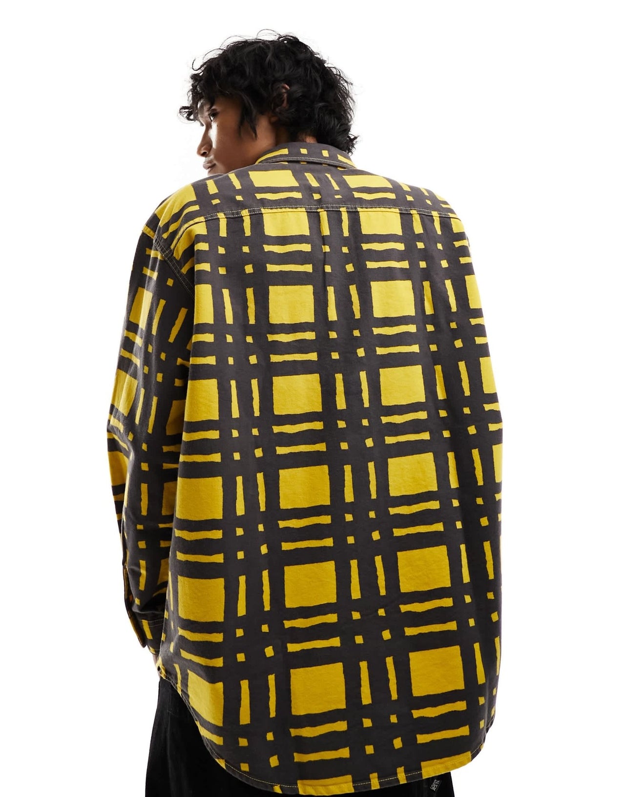 Levi's Skate shirt in yellow large check with pockets - ASOS Sample Sale EU Store