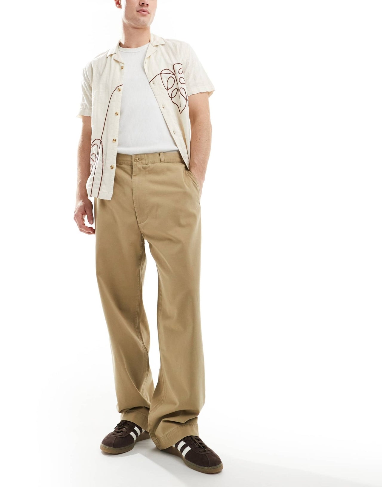Levi's Skateboarding loose fit chinos in beige - ASOS Sample Sale EU Store