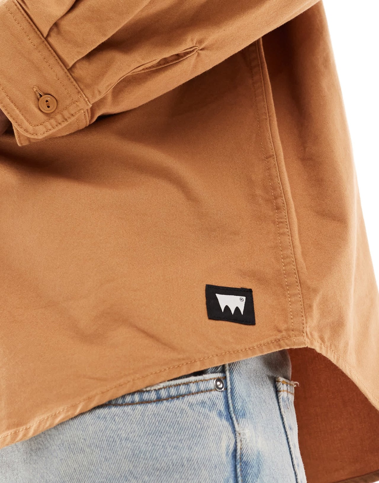Levi's Skateboarding relaxed fit shirt in tan - ASOS Sample Sale EU Store