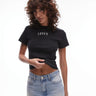 Levi's sporty central logo t-shirt in black