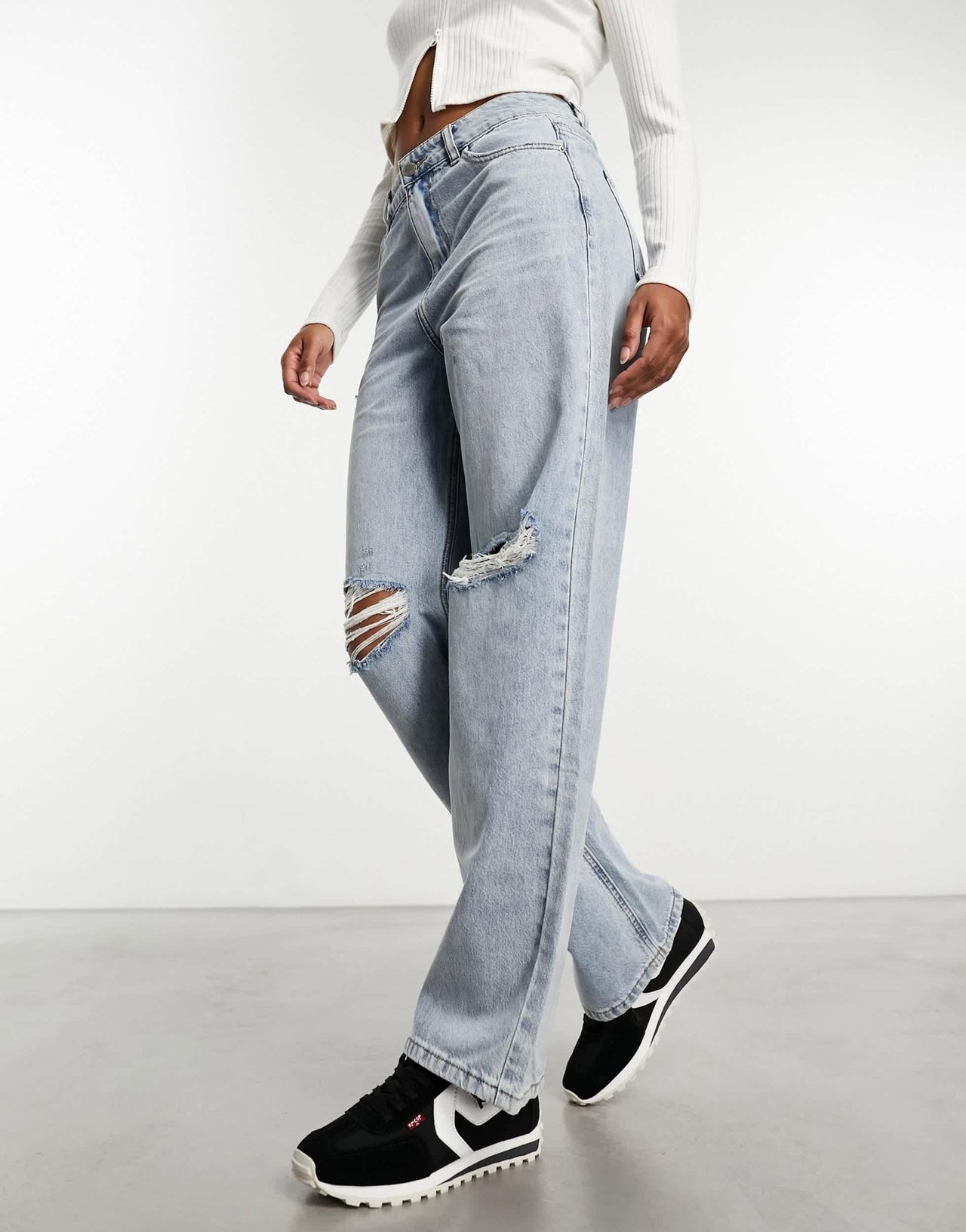 Levi's Stryder runner trainer in black suede mix - ASOS Sample Sale EU Store