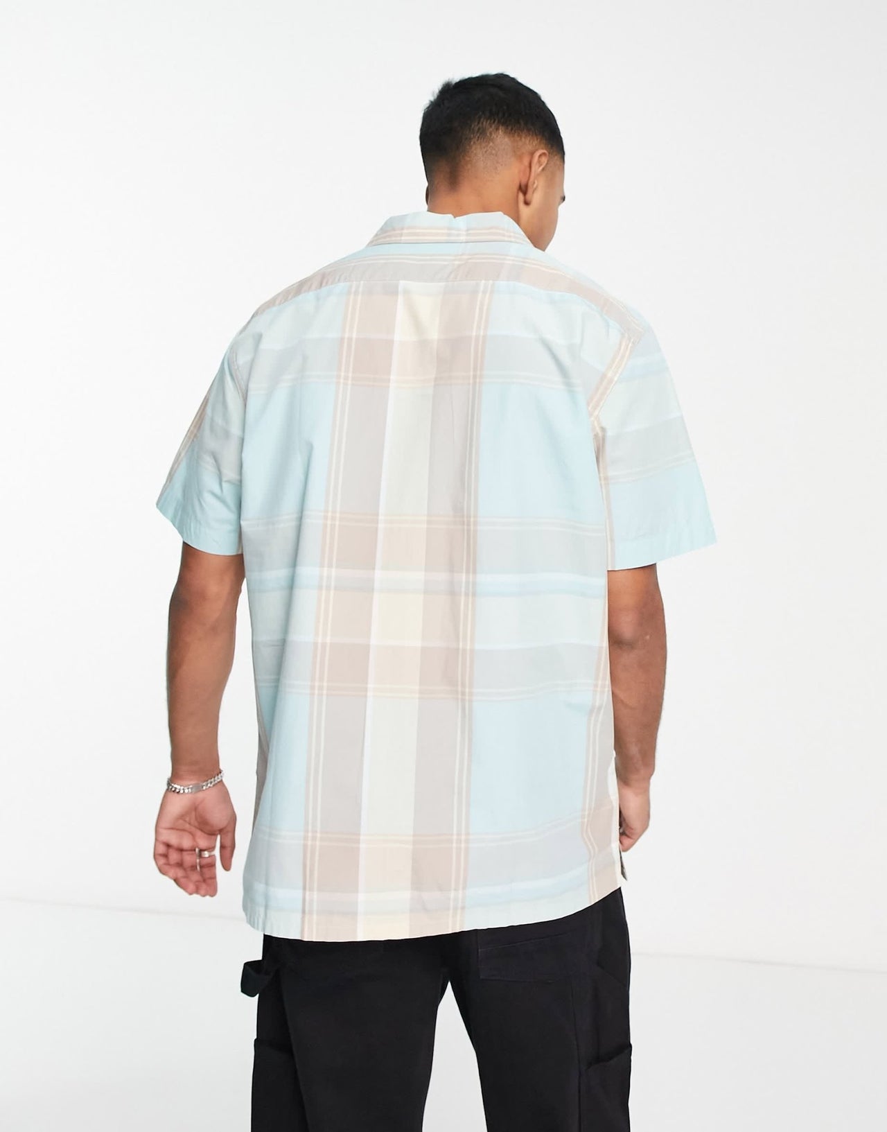 Levi's Sunset Camp shirt in blue pastel check - ASOS Sample Sale EU Store