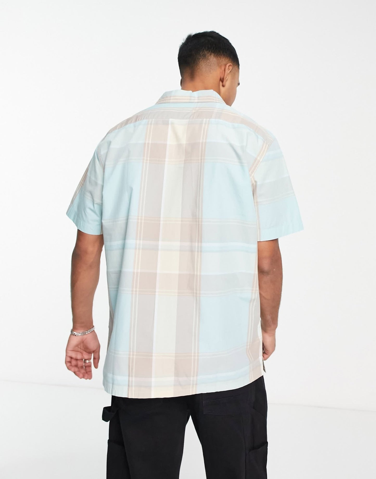 Levi's Sunset Camp shirt in blue pastel check - ASOS Sample Sale EU Store