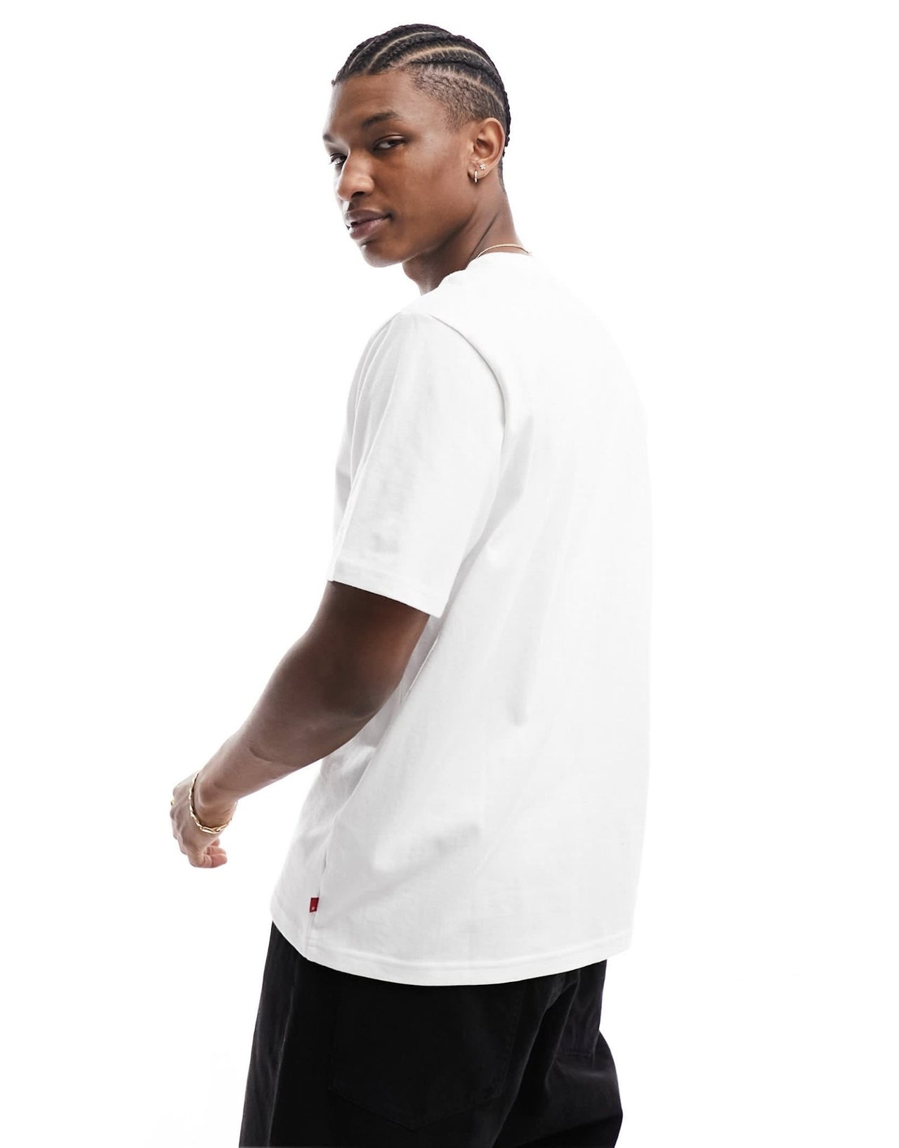 Levi's t-shirt with headline logo in white - ASOS Sample Sale EU Store
