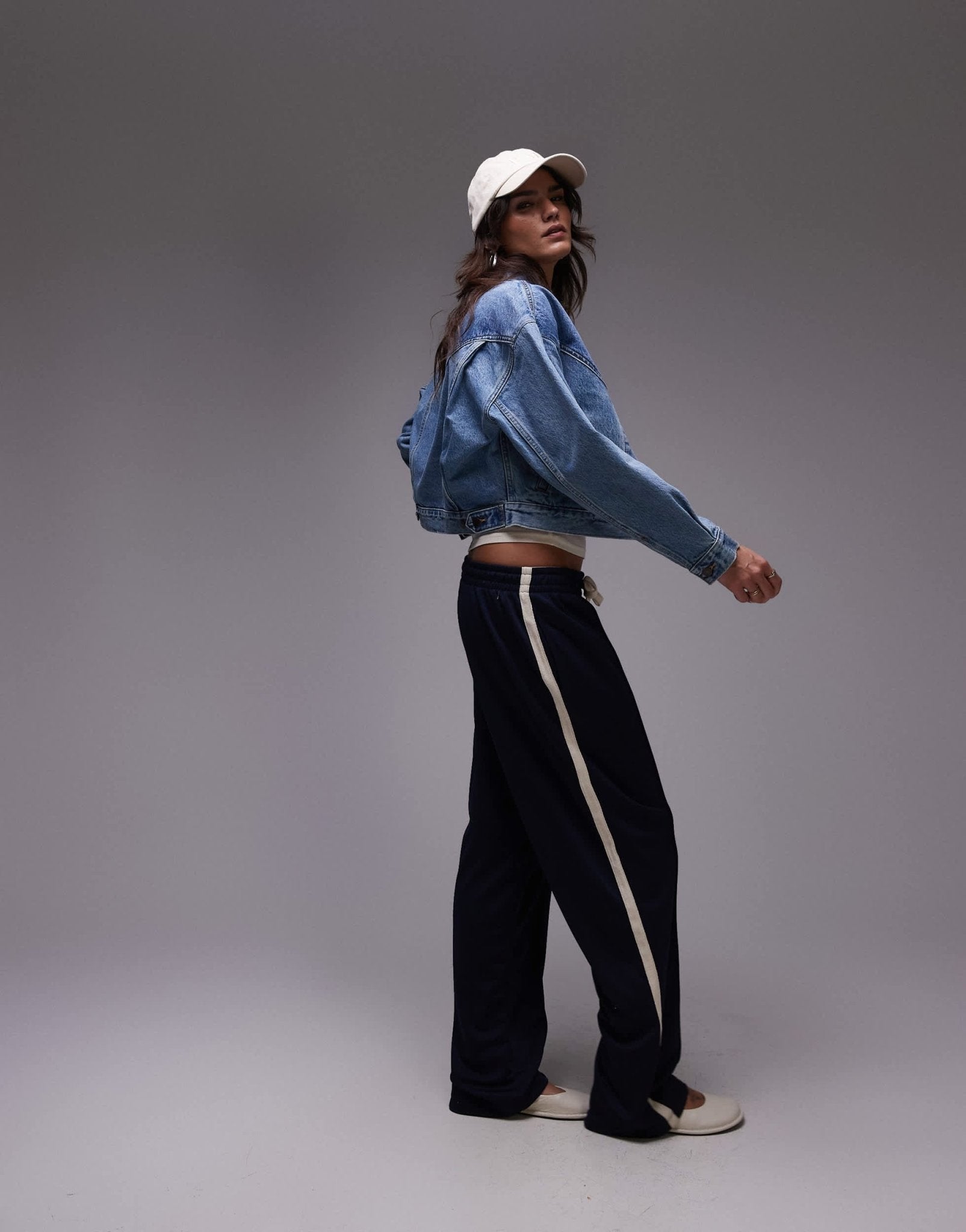 Levi's western shrunken 90s denim jacket in mid blue - ASOS Sample Sale EU Store