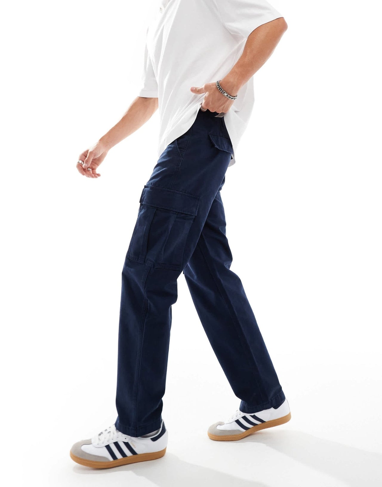 Levi's XX cargo straight fit trousers in navy - ASOS Sample Sale EU Store