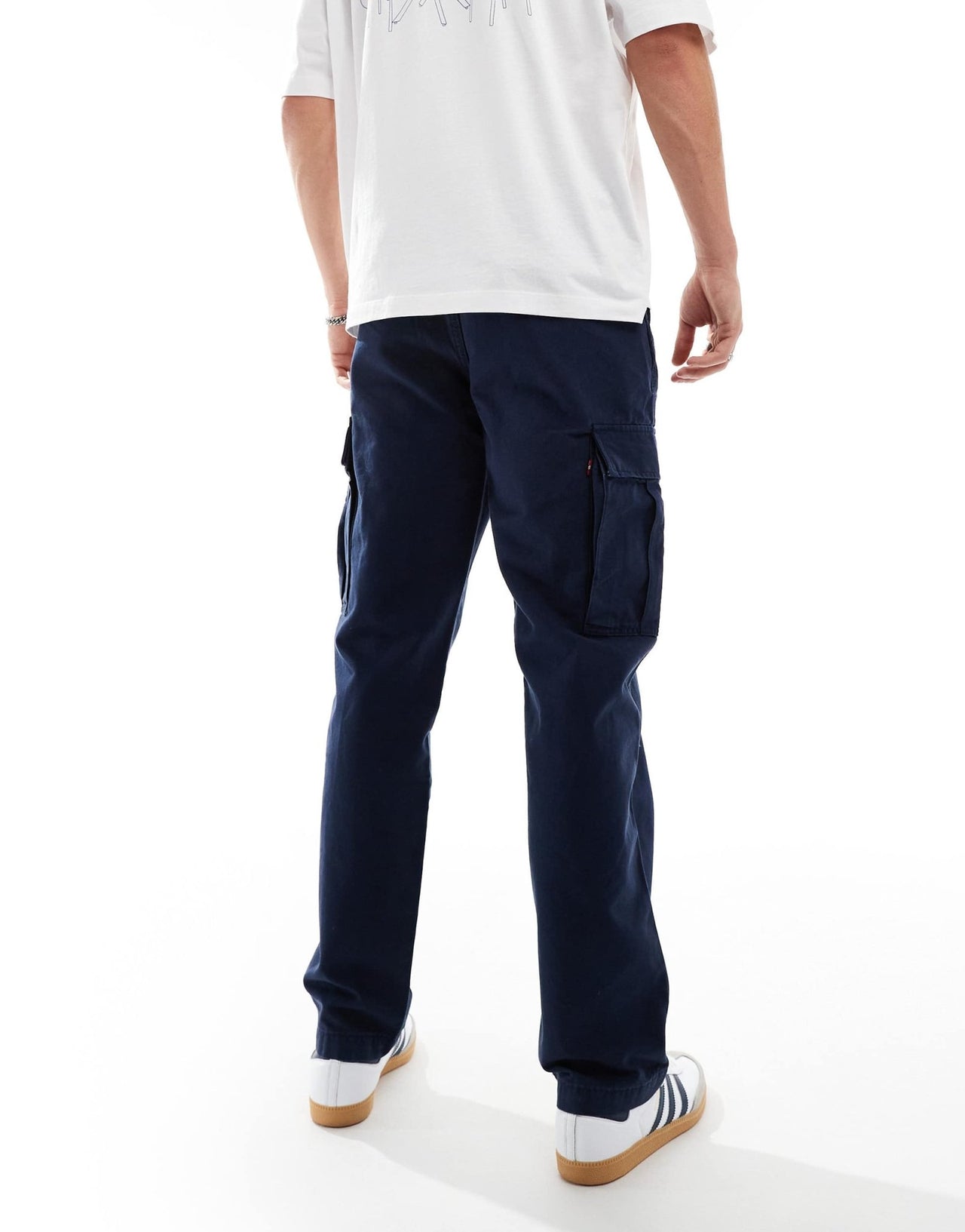Levi's XX cargo straight fit trousers in navy - ASOS Sample Sale EU Store