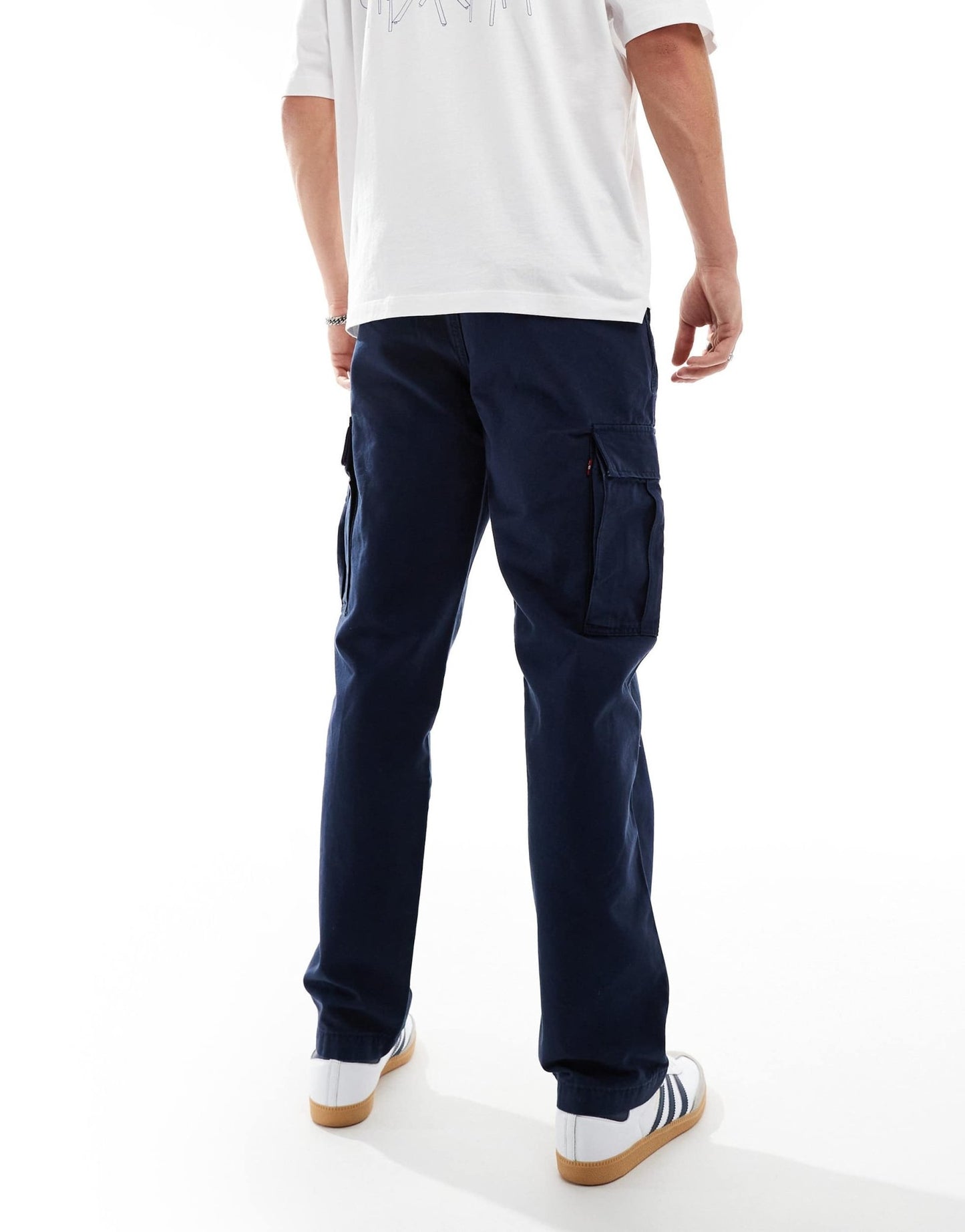 Levi's XX cargo straight fit trousers in navy - ASOS Sample Sale EU Store