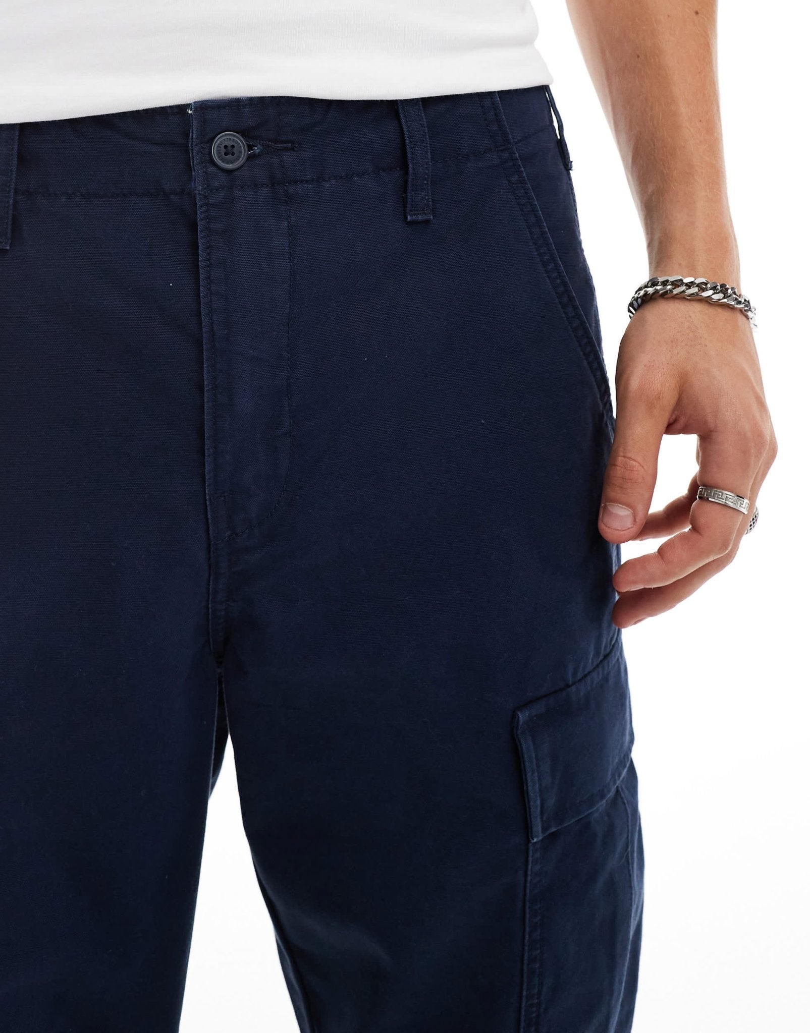 Levi's XX cargo straight fit trousers in navy - ASOS Sample Sale EU Store