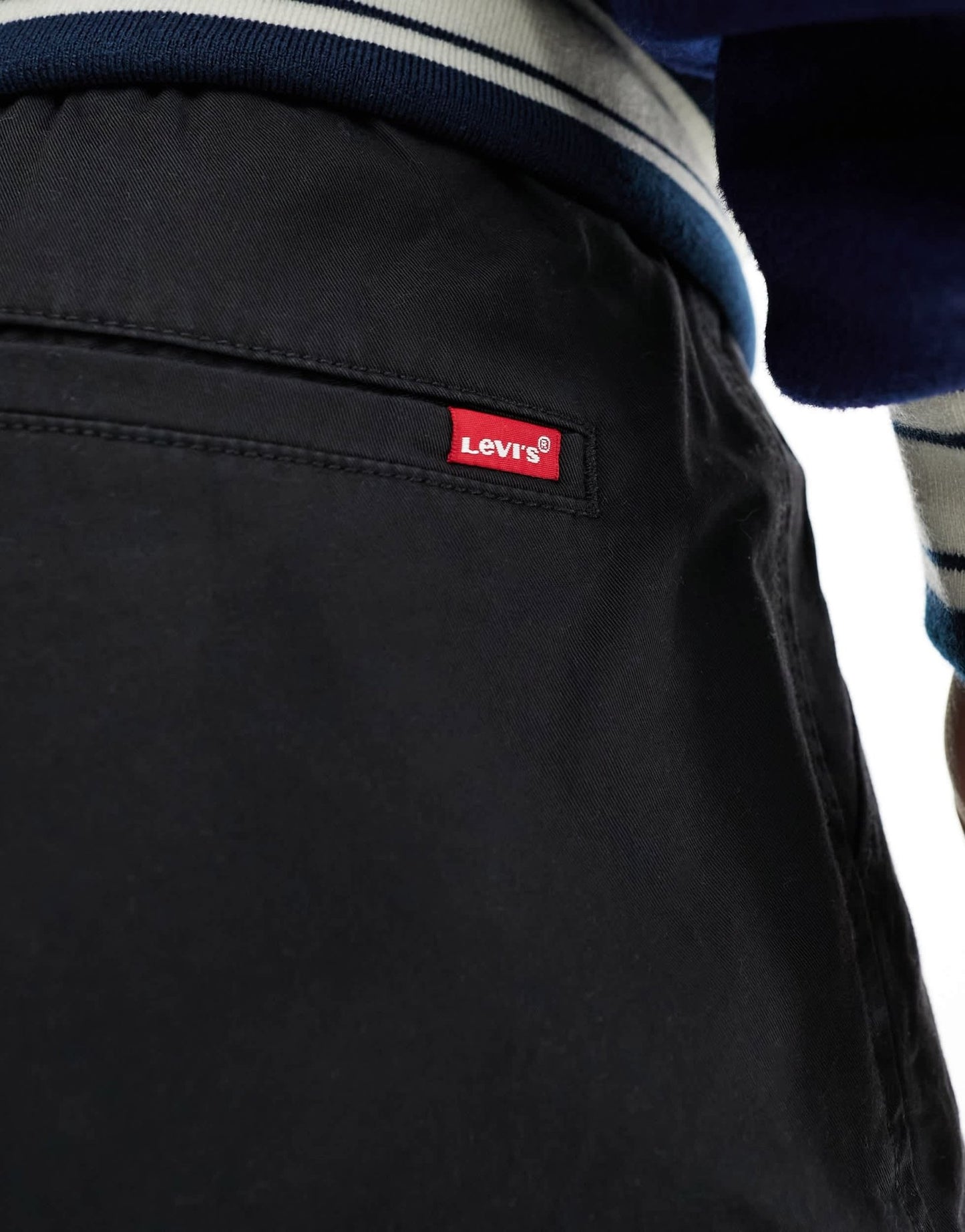 Levi's XX easy chino with drawstring waistband in black - ASOS Sample Sale EU Store