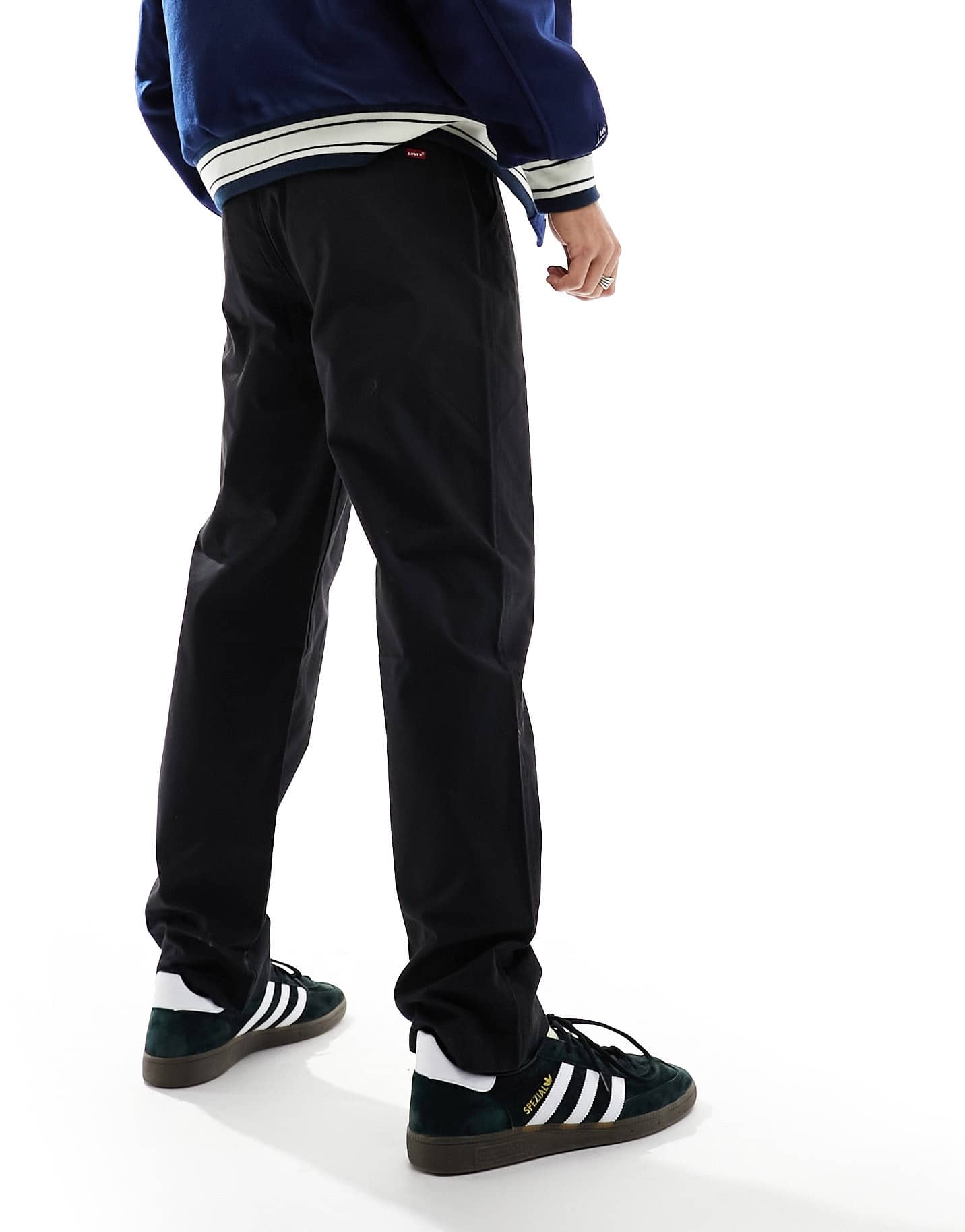 Levi's XX easy chino with drawstring waistband in black - ASOS Sample Sale EU Store