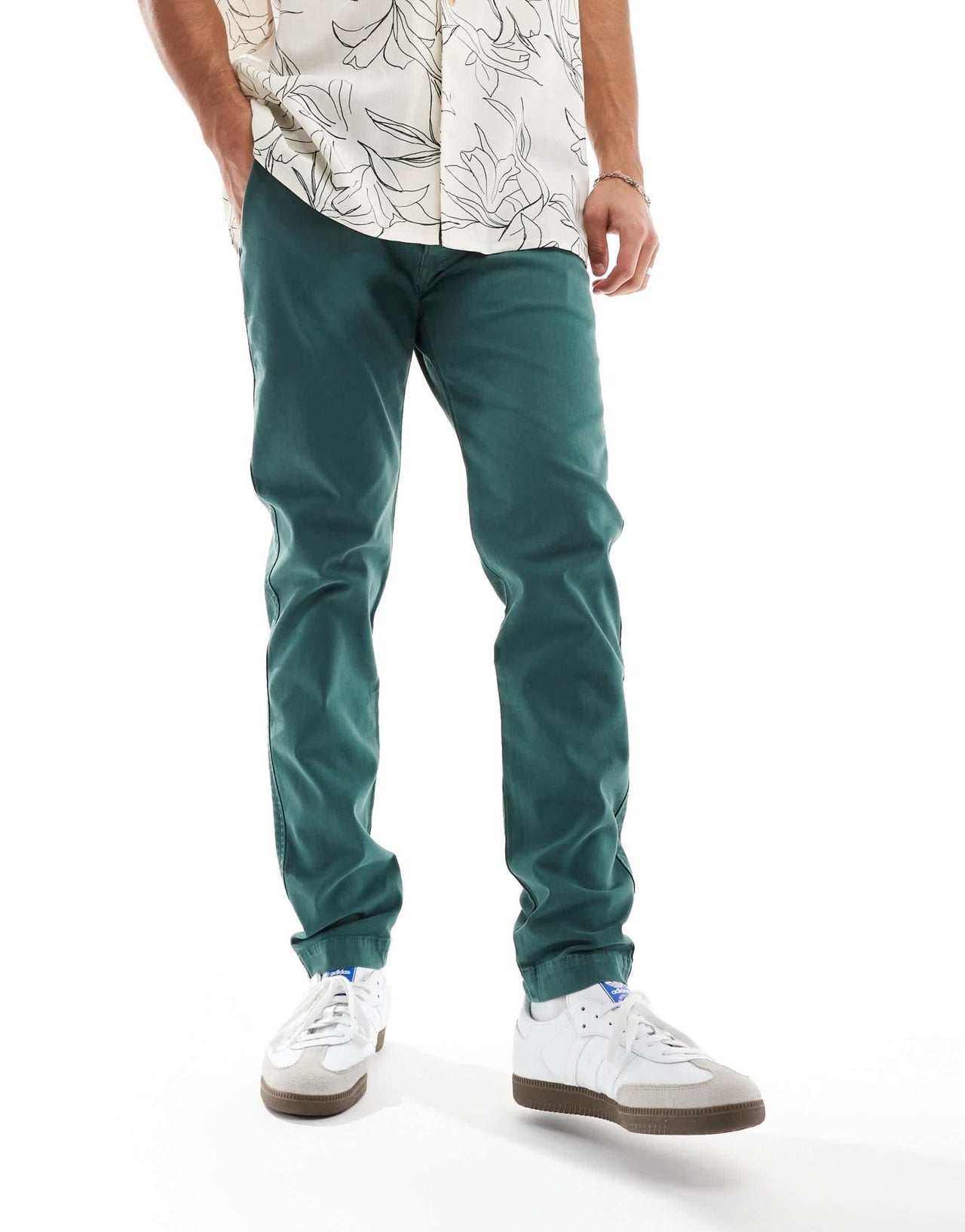 Levi's XX slim fit chinos in mid green - ASOS Sample Sale EU Store