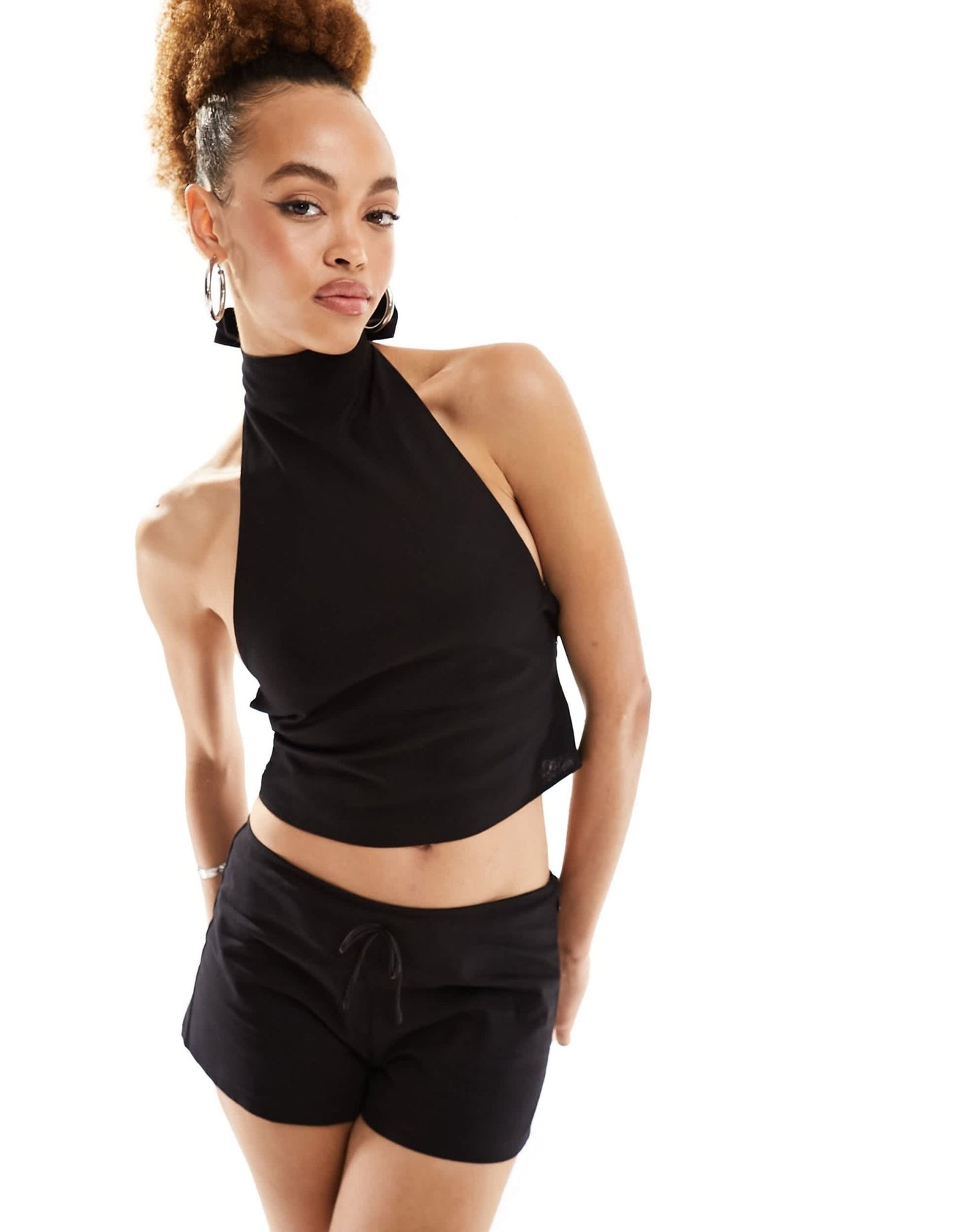 Lioness low rise shorts co - ord in black - ASOS Sample Sale EU Store