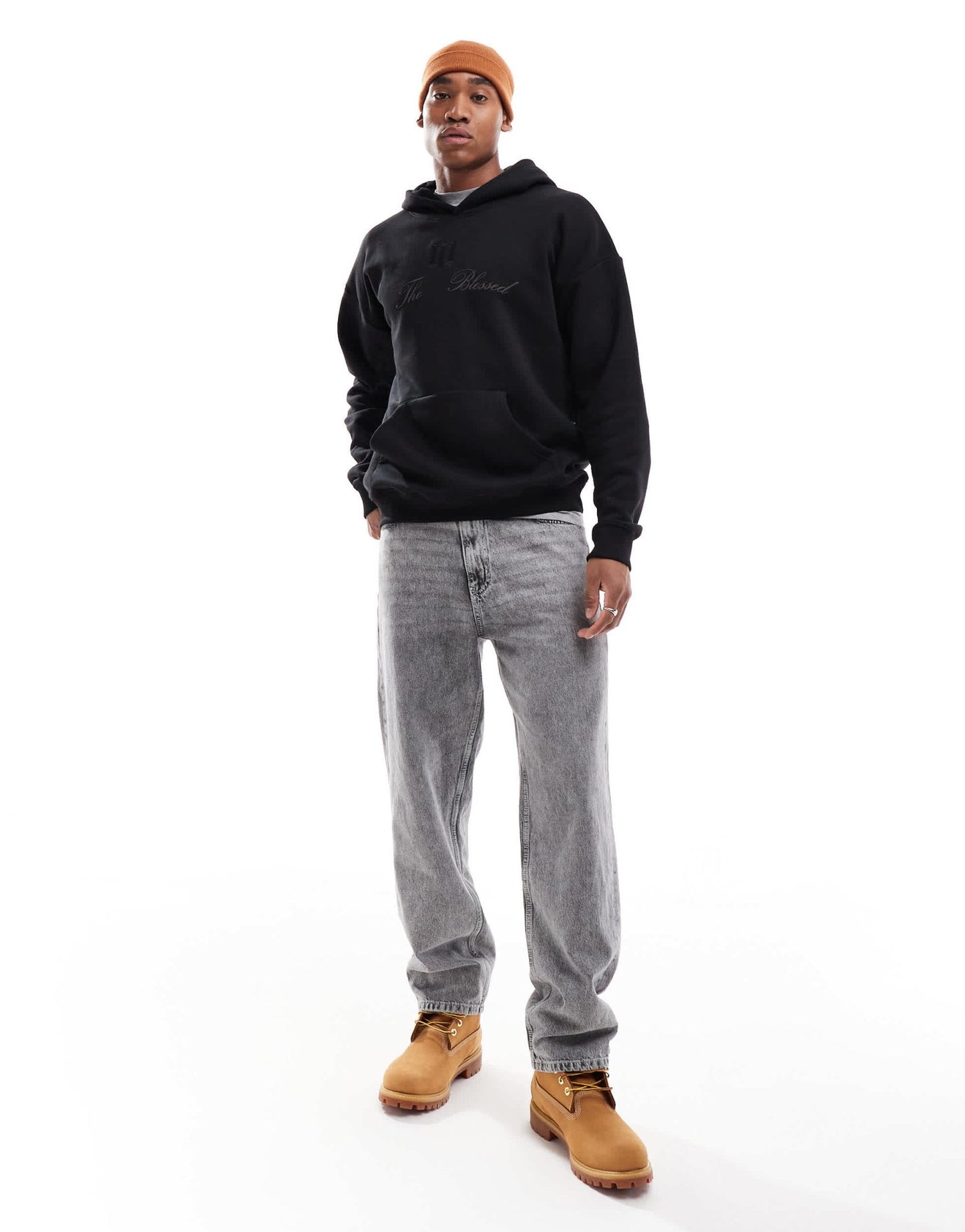 Liquor N Poker motif back hoodie in black - ASOS Sample Sale EU Store