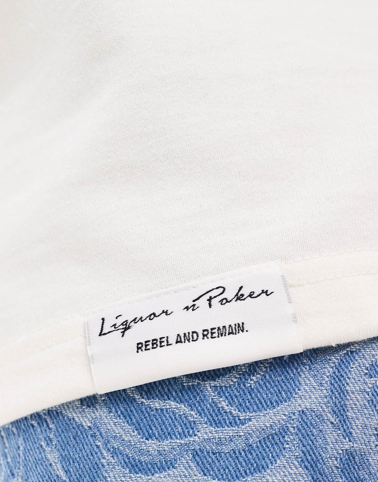 Liquor N Poker oversized t-shirt with fruit back print in white - ASOS Sample Sale EU Store