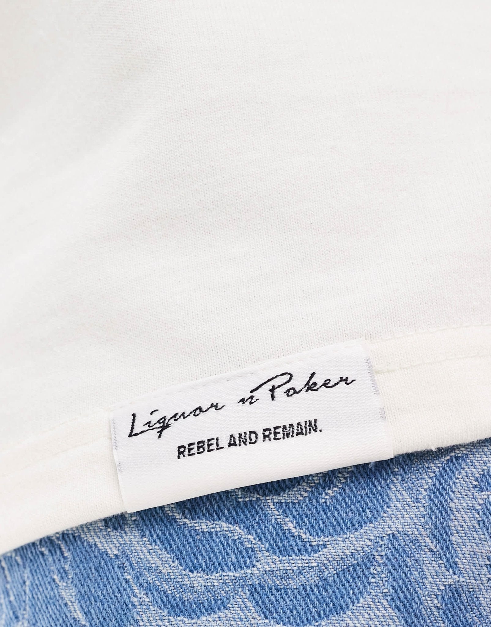 Liquor N Poker oversized t-shirt with fruit back print in white - ASOS Sample Sale EU Store