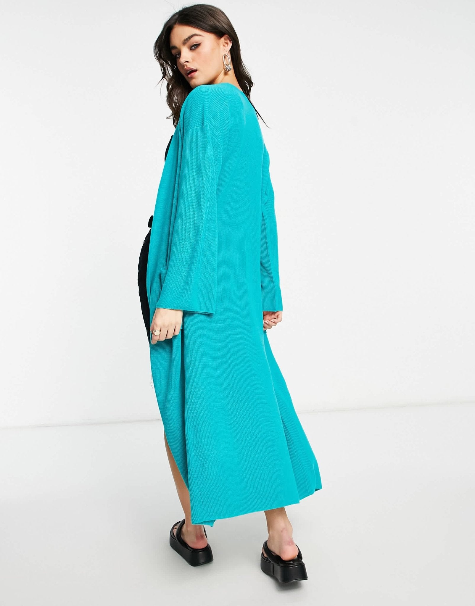 M Lounge oversized cardigan with pockets - ASOS Sample Sale EU Store