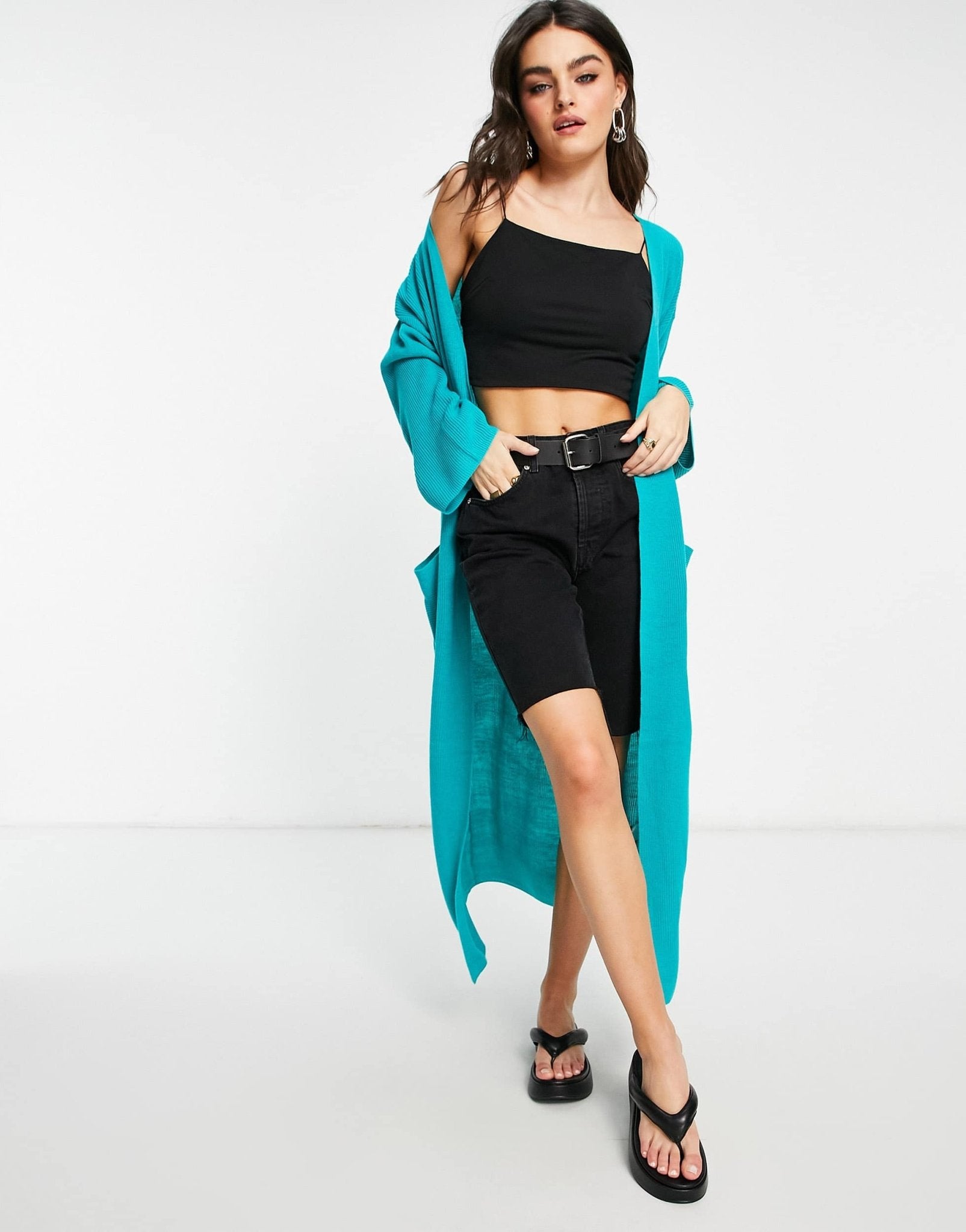 M Lounge oversized cardigan with pockets - ASOS Sample Sale EU Store