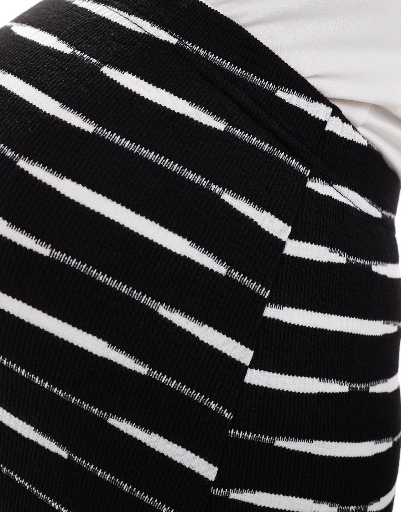 Mamalicious Maternity jersey midi skirt in black with space dye - ASOS Sample Sale EU Store