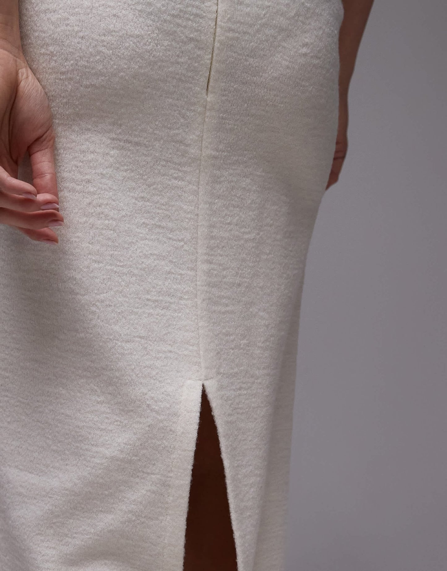 Mango midi skirt in light beige - ASOS Sample Sale EU Store