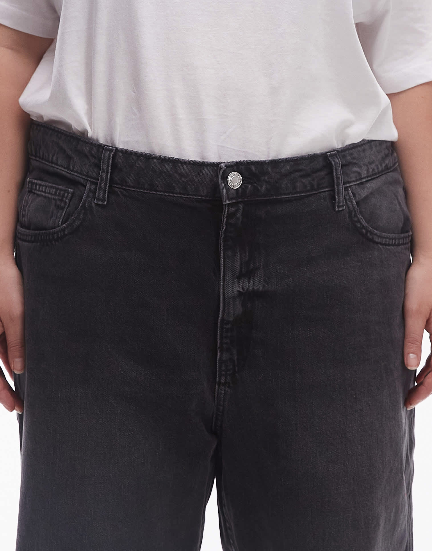 Mango Mom2000 curve jeans in black - ASOS Sample Sale EU Store