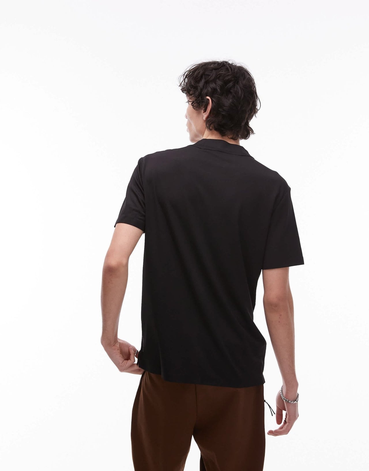 Mango performance breathable t-shirt in black - ASOS Sample Sale EU Store