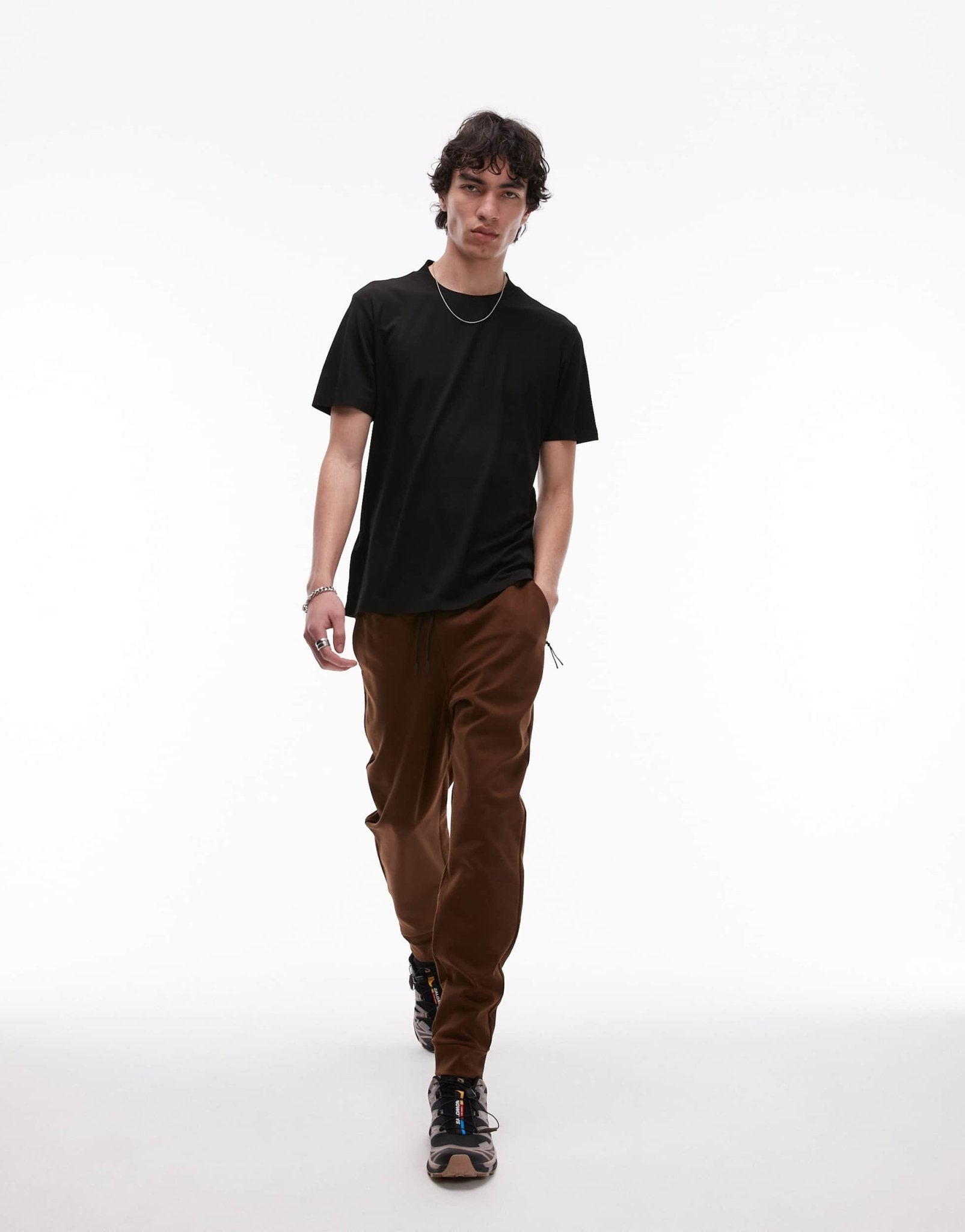 Mango performance breathable t-shirt in black - ASOS Sample Sale EU Store